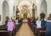 Mše sv. v kostele Všech svatých